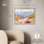 «Colorful Valley II Shadowbox Print Colorful Landscape» par Art Remedy-115130564-115130562