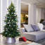 Arbre de Noël 22 po en velours argenté