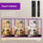 5-Tier Ironck Bookshelf with LED Lights, Touch & Remote Control, 3 Color Temperature-1883816530