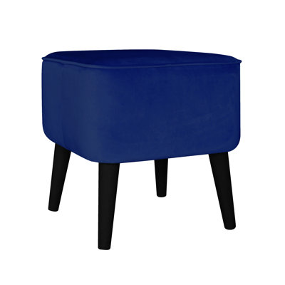 40cm Wide Square Solid Colour Standard Ottoman