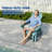 Smooth Motion Glider Adirondack Chair, 3-Position Adjustable Outdoor Chair, HDPE Easy Assembly & Ergonomic Back Support for Patio-698870917