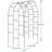 3-Layer Garden Arch Trellis Tunnel, 88 x 63 x 44.5 Inch Heavy Duty Metal Arbor for Climbing Plants, Outdoor Wedding Decoration, Garden Yard Patio Decor