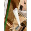 Bianco Dolomite 1" x 12" Quarter Round Marble Look Wall Liner