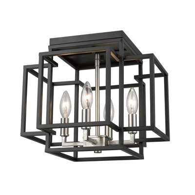 Plafonnier encastré 4 lumières Orona