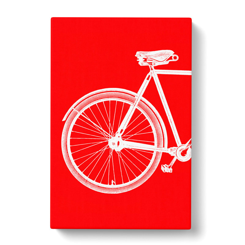 Bicycle Abstract No.1 - Wrapped Canvas Print, 50cm H x 35cm W x 3cm D