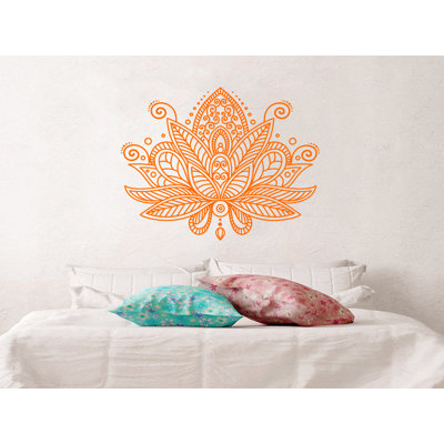 Décalcomanie murale fleur mandala lotus Estrella