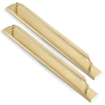Classical Bar Pull With Backplate-G011