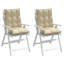 Ensemble de 2 coussins de chaise vidaXL-2066229886-2026938413