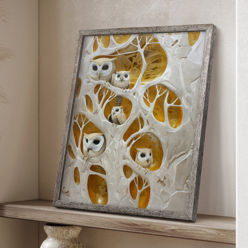 ANIMALS Series Lxxxx, reproduction encadrée - bois massif, H 21 po x l 17 po