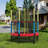 Costache 140cm D Hexagon Backyard Above Ground Trampoline