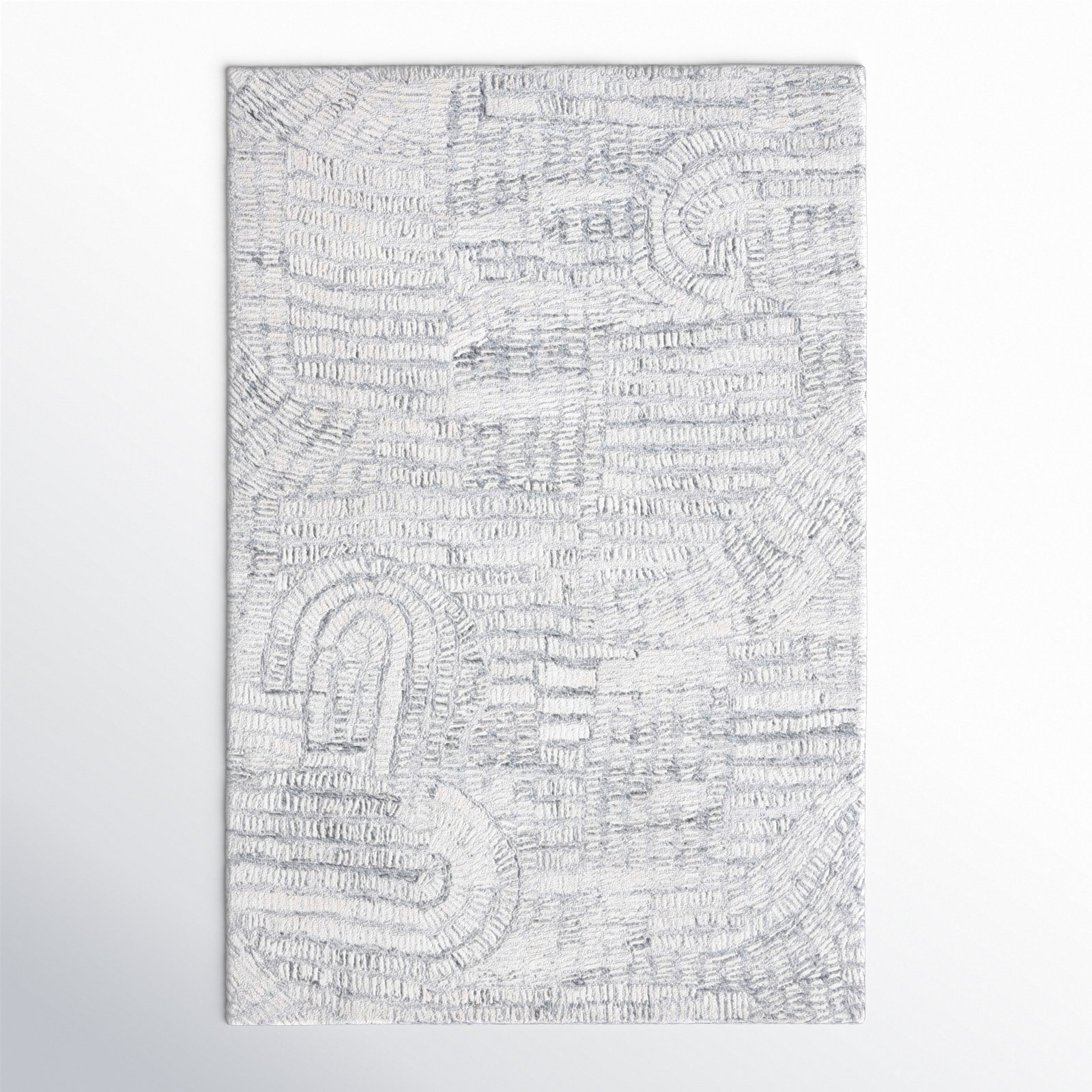 Audrina Hand Tufted Rug, Rectangle 6' x 9'