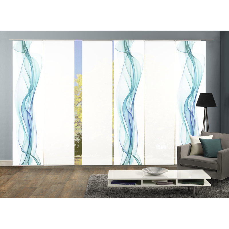 Randle Room Darkening Panel Curtains, Petrol