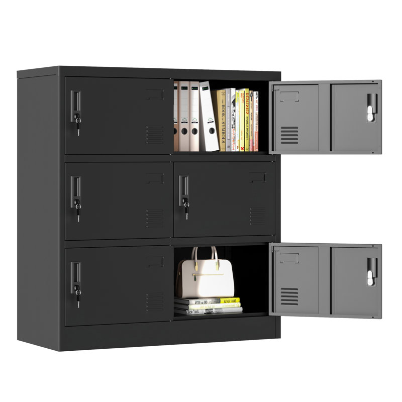 Casier de rangement, casier en métal, armoire de bureau