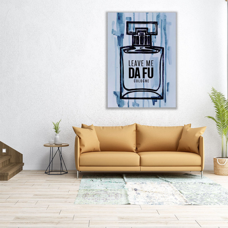 «Let Me Da Fu», reproduction d'art sur toile, H 40 po x l 30 po