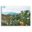  «Cactus Blooms In Big Bend» par Sonja Quintero, art mural en verre acrylique, 16 po x 12 po