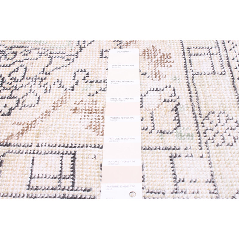 One-of-a-Kind 6'8" X 9'2" New Age Wool Area Rug in