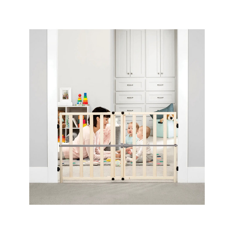 Barrière extensible en bois Regalo