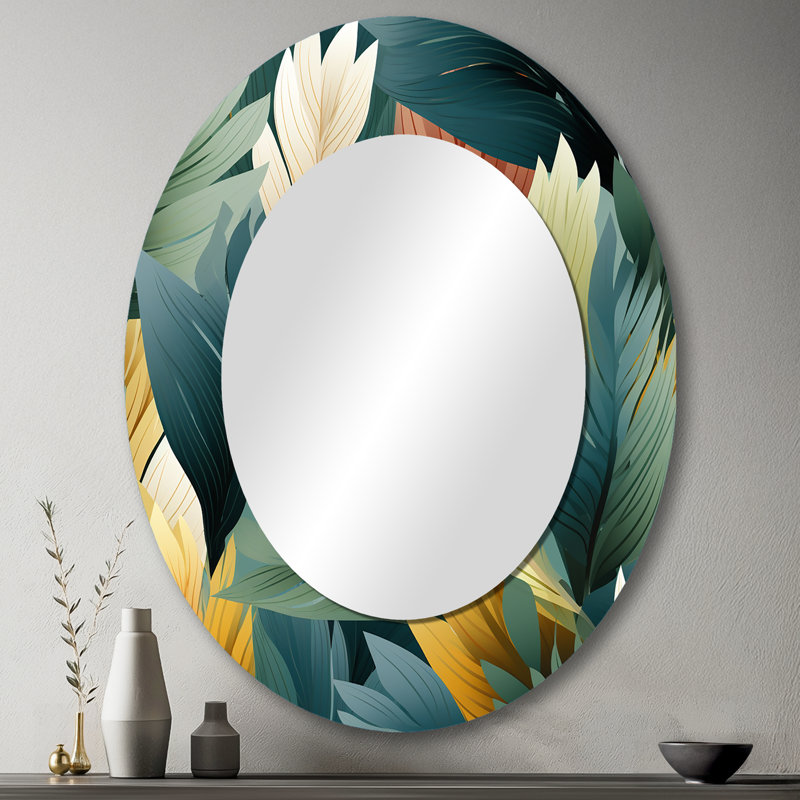Miroir mural Jungle, H 43 po x l 33 po
