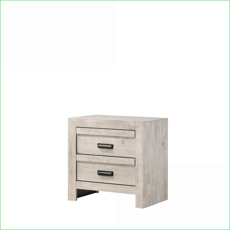 Table de chevet 2 tiroirs Contemporary