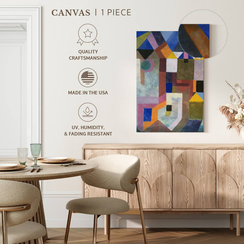 Avery Colorful Architecture, 36" H x 24" W