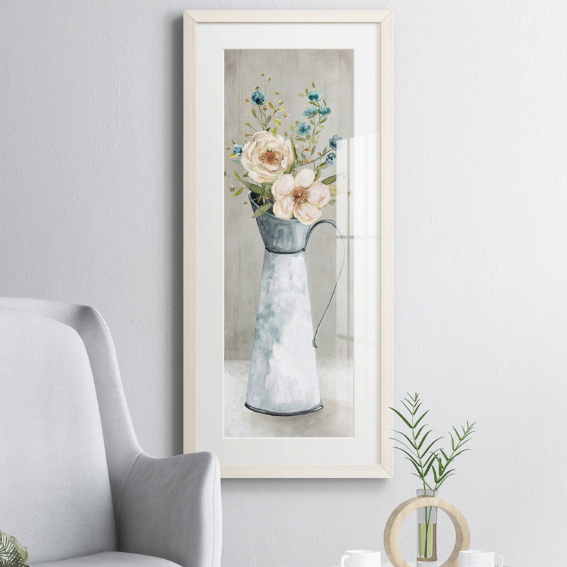 " Provincial Bouquet II ", White
