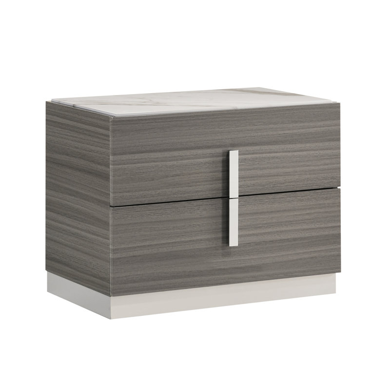 Hutcheson Nightstand Gray