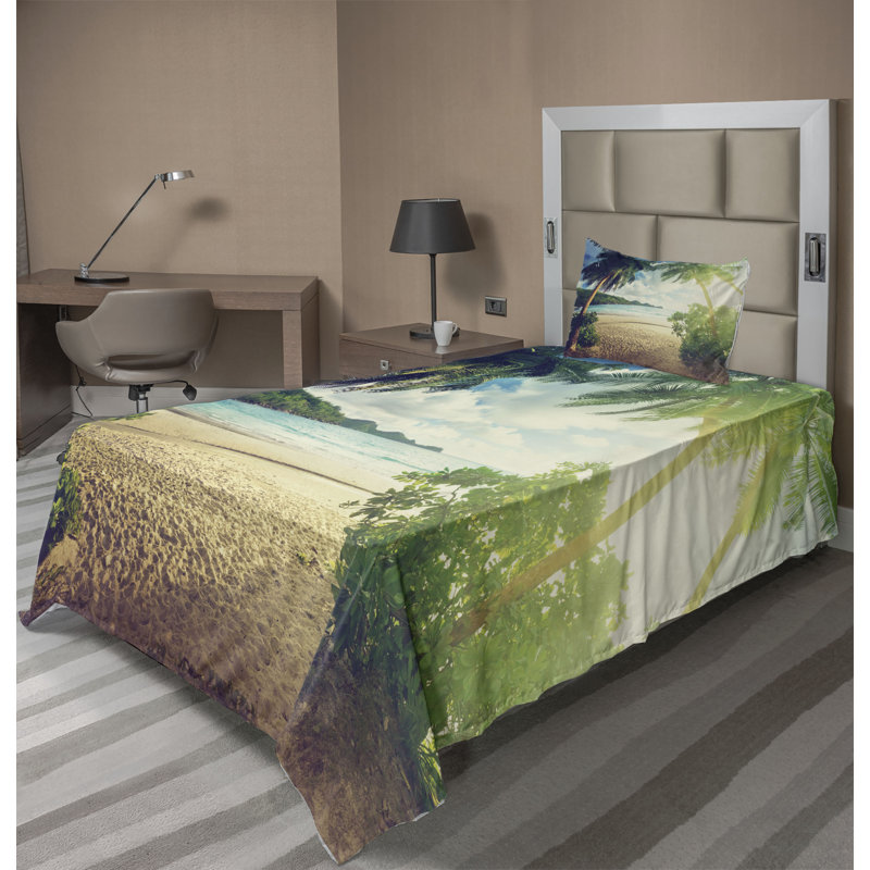 Microfiber Sheet Set, Twin Sheet Set with Fitted Sheet and 1 Pillowcase