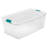 Sterilite 106 Quart Latching Storage Tote, 4 Pack and 70 Quart Storage Tote, 4 Pack