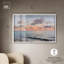 Décoration murale bord de mer Sunken Glow III par Art Remedy, cadre blanc, 55 x 37-689806544-689806547