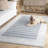 Pine 304 Hand Tufted Wool Pile Striped Rug-658911003