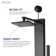 Dion Series 39 In. 2-Jetted Shower Tower With Heavy Rain Shower And Body Jets And Spray Wand