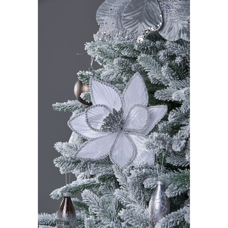 Fabric Poinsettia Arrangement