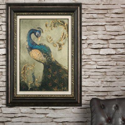 " Peacock on Sage II " Print