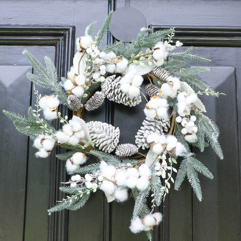 Handcrafted Faux 60cm Wreath