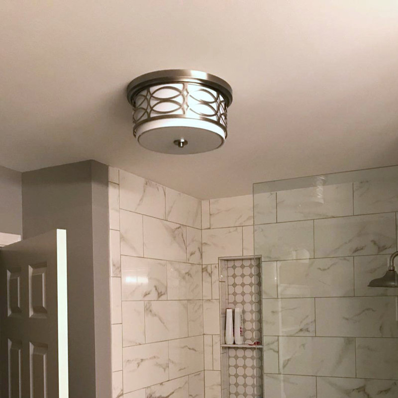 Daniela Fabric Flush Mount