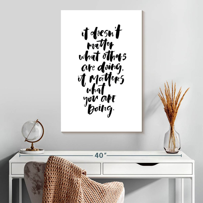 It Doesn't Matter, 30" H x 20" W