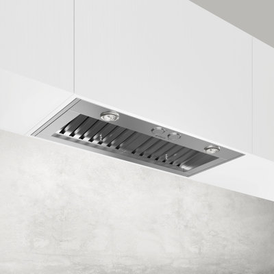 Elica 34 1/2” Stainless Steel 1200 CFM Convertible Insert Range Hood with Baffle Filter