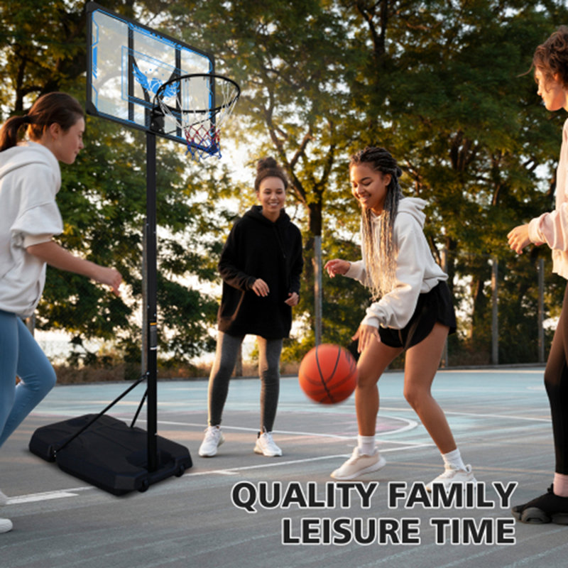 Panier de basketball réglable en hauteur