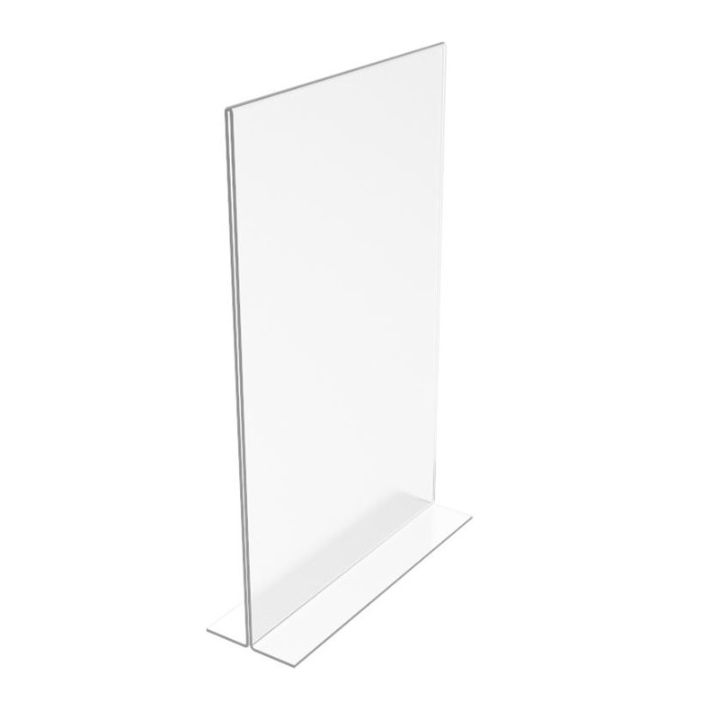Clear Acrylic 11" x 17" Tabletop Sign Holder Frame