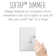 Adorne® sofTap 700W Tru-Universal Single Pole and 3 Way Dimmer and Wall Plate with Microban