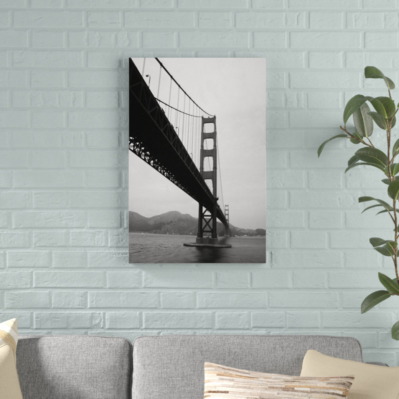 Golden Gate Bridge III by Bradford Smith - Wrapped Canvas Photograph Print, 76cm H x 51cm W, Wrapped Canvas