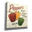 "Epic Graffiti" Sweet Peppers "par David Carter, art mural sur toile brune-106173781