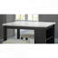 Dining Set 3-Piece, Black Wooden, Dining Room Furniture