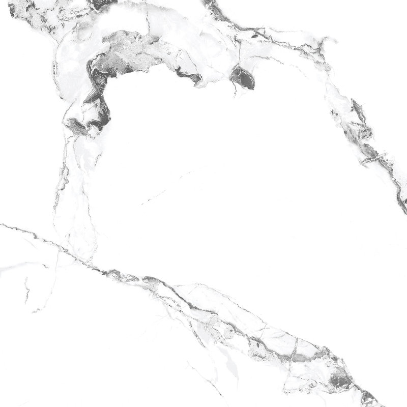 Nacre argent poli, L 24 po x L 24 po