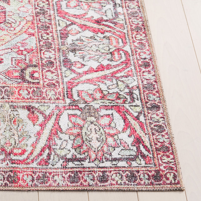 Cina Performance Machine Washable Oriental Rug, Rectangle 5'1" x 7'6"