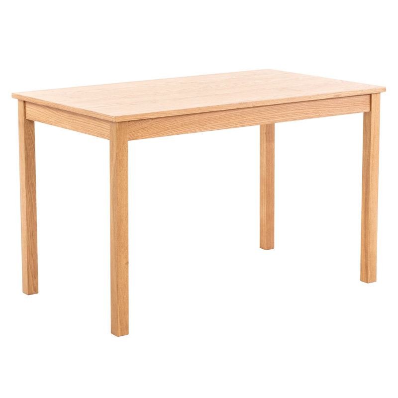 4 - Person Solid Oak Dining Set, Beige