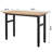 TRINITY Black 4 ft. W x 2 ft. D Adjustable Height Workbench