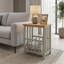 Wood Free Standing Magazine Rack