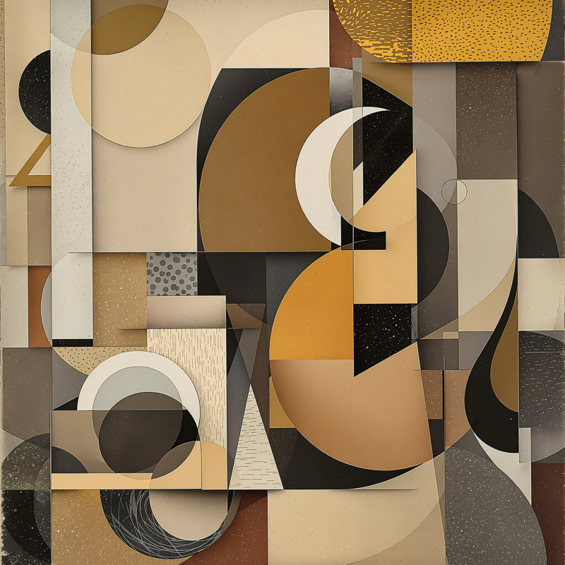 Interwoven Dimensions, 24" H x 24" W