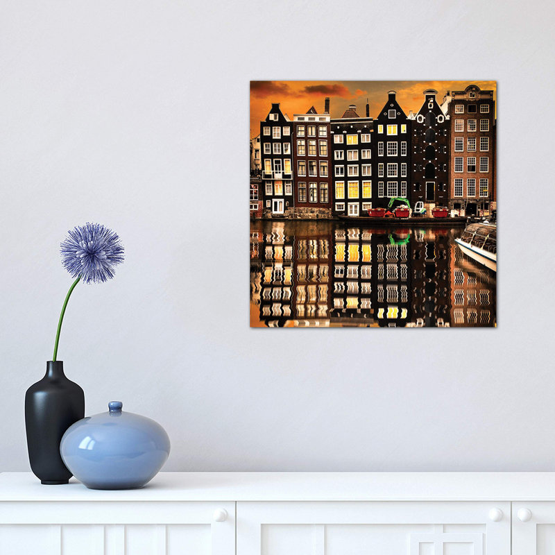 Amsterdam II by Enzo Romano - Wrapped Canvas Print